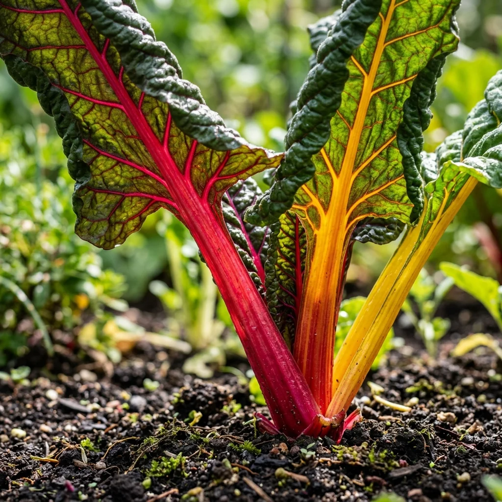 Snap & Identify Swiss Chard (Beta vulgaris var. cicla) - Plant AI growing guides
