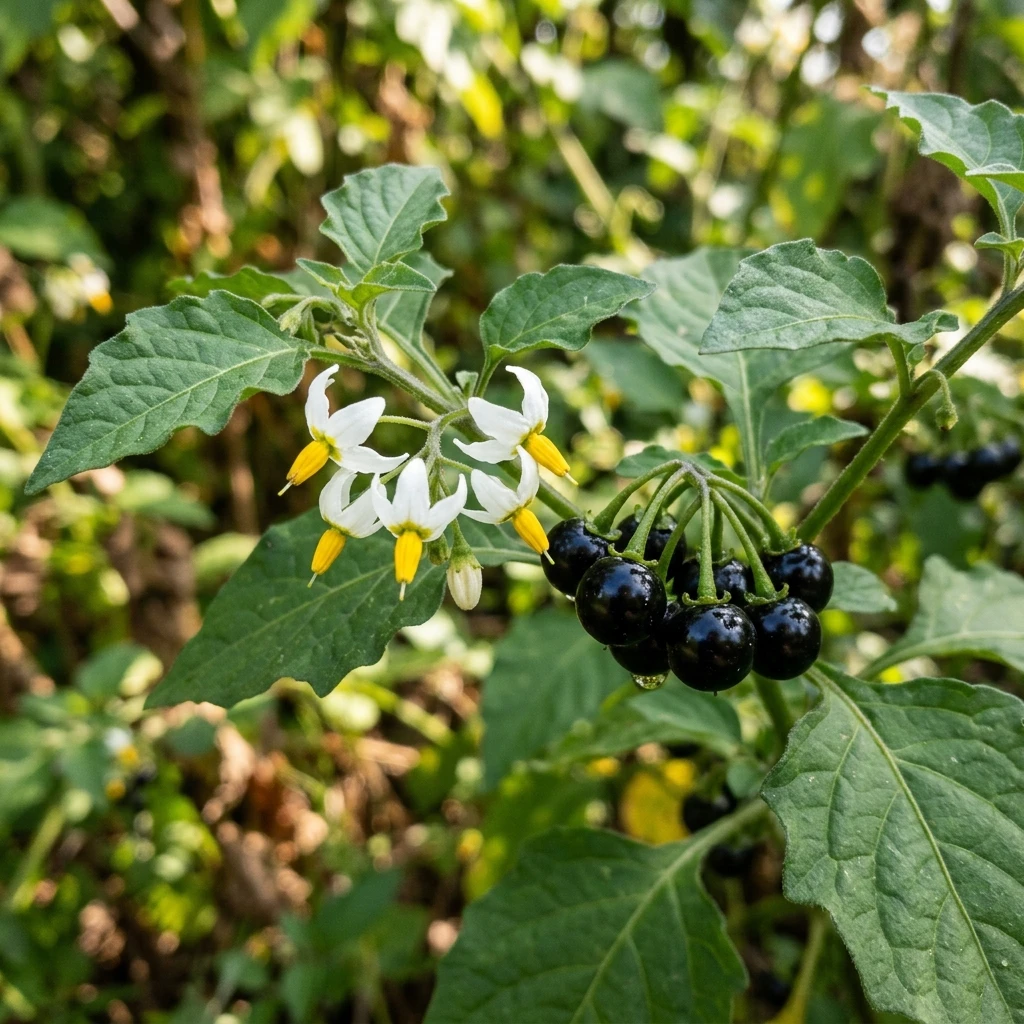 Snap & Identify Black Nightshade (Solanum nigrum) - Plant AI care guides