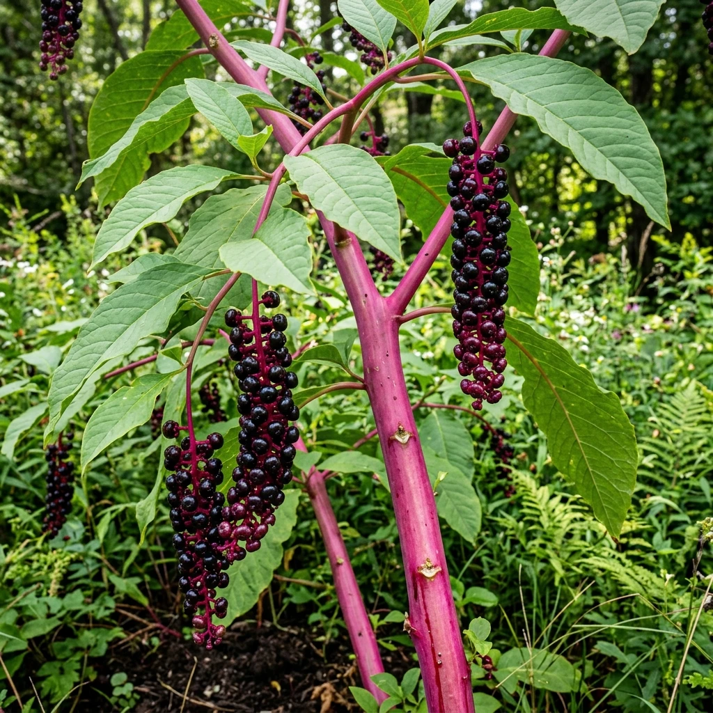 Snap & Identify Pokeweed (Phytolacca americana) - Plant AI care guides