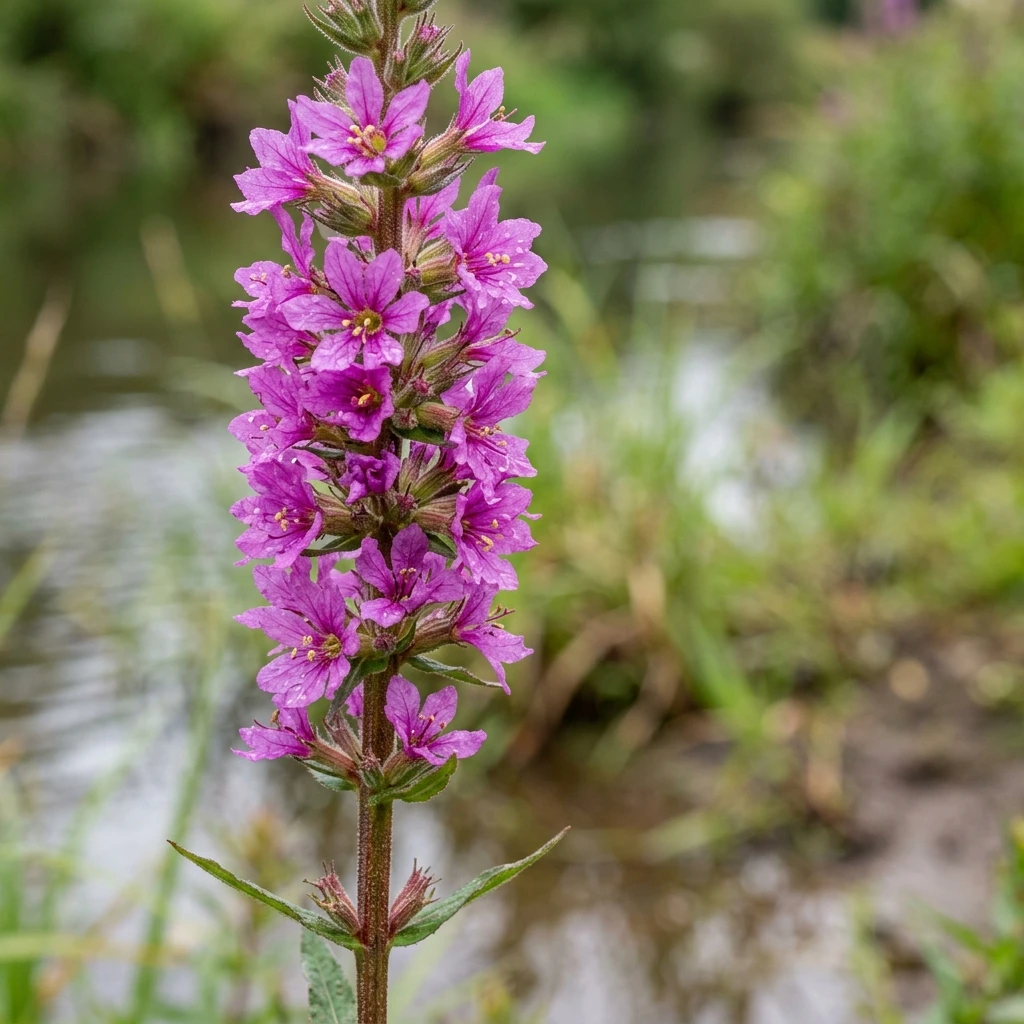 Snap & Identify Purple Loosestrife (Lythrum salicaria) - Plant AI care guides