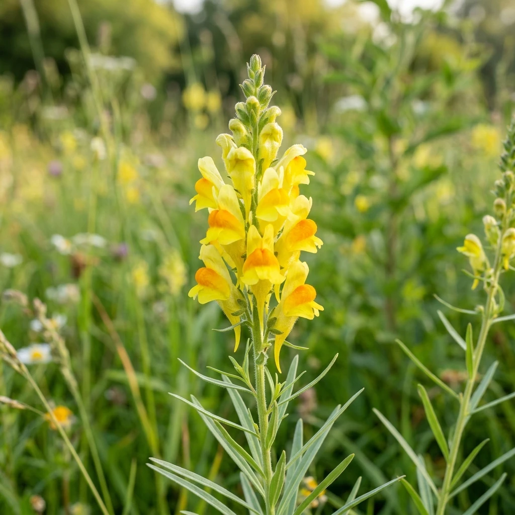 Snap & Identify Yellow Toadflax (Linaria vulgaris) - Plant AI care guides